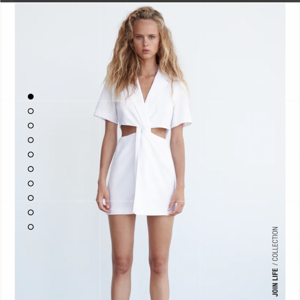 Zara cutout dress. NEW